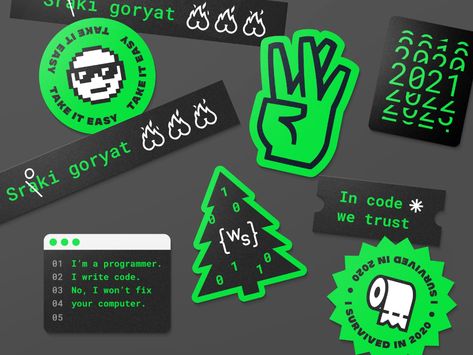 Ui Ux Design, Sticker Design Inspiration, Creative Playground, Brand Stickers, 카드 디자인, Sticker Patches, Sticker Pack, Merchandise Design, 로고 디자인