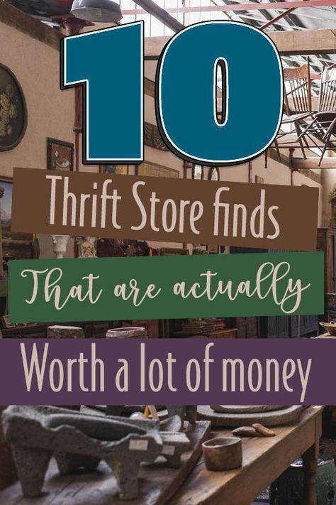 These Common Thrift Store Finds Can Be Worth a TON of Money Upcycling, Thrifting For Profit, Vintage Finds Thrifting, Brands To Look For At Thrift Stores, Vintage Thrift Finds, Resale Shop Ideas Thrift Stores, What To Look For At Thrift Stores, Thrift Business, Thrift Finds Clothes