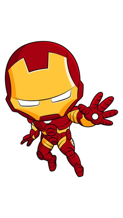 Bodypainting, Chibi Iron Man, Marvel Superheroes Characters, Iron Man Chibi, Chibi Superhero, Iron Man Cartoon, Iron Man Drawing, Comics Poster, Baby Marvel