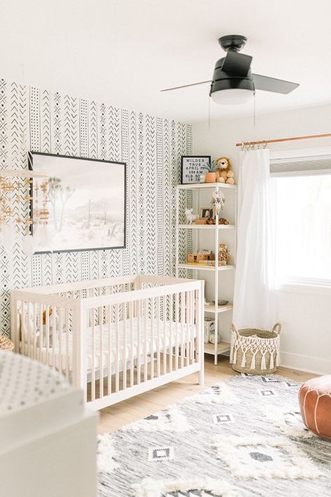 10 Themes for a Baby Boy Nursery That Are Rising In Popularity - The Greenspring Home Baby Boy Room Ideas, Boy Room Ideas, Baby Room Design Boy, Boho Baby Boy, Small Room Nursery, Baby Boy Room, Bohemian Nursery, Kids Bedroom Inspiration, Dream Nurseries