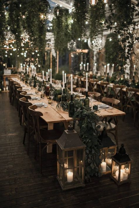 Vintage Weddings, Forest Wedding, Winter Wedding Receptions, Forest Theme Wedding, Wedding Reception Centerpieces, Reception Centerpieces, Wedding Reception Inspiration, Future Wedding Plans, Wedding Mood