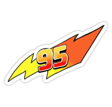"Lightning" Stickers by Pocket the Magic | Redbubble Phone Cases Ideas, Disney Cars Birthday Party Ideas, Cars Rayo Mcqueen, Lightning Mcqueen Party, Cars Birthday Party Ideas, Disney Cars Birthday Party, Flash Mcqueen, Lapin Art, Cars Birthday Party