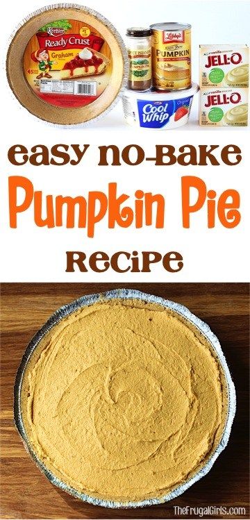 No Bake Pumpkin Pie Recipe, No Bake Pumpkin, Bake Pumpkin, Fall Parties, No Bake Pumpkin Cheesecake, Pies Recipes, Pumpkin Pie Cheesecake, No Bake Pumpkin Pie, Frugal Girls