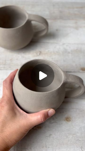 Pinched Pottery, Beginners Ceramics, Unglazed Pottery, Handbuilt Ceramics, Pottery Making Illustrated, Rustic Dinnerware, Ceramics Pottery Mugs, Slab Ceramics, Beginner Pottery