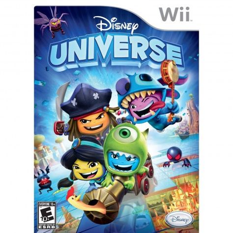 Disney Universe for the Wii: Take a Trip to the Eccentric Side of Disney | GeekMom | Wired.com Universe Videos, Disney Universe, Disney Characters Costumes, Pixar Films, Ps3 Games, Mike Wazowski, Disney Games, Wii Games, Xbox 360 Games
