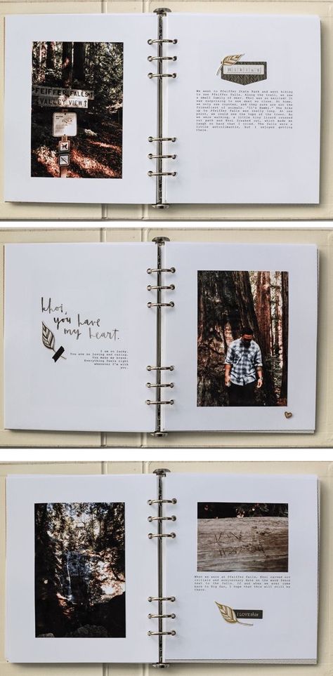 Diy Album Photo, Best Travel Journals, Journal Simple, Ideas Journal, Album Journal, Photo Album Diy, Album Diy, Foto Tips, Wedding Photo Albums