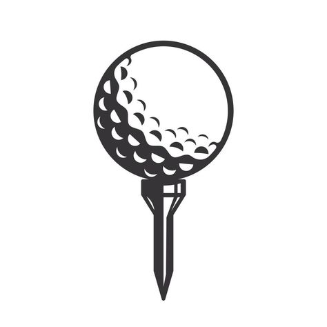 Golf Ball Clipart, Golf Ball Illustration, Golf Ball Tattoo, Golf Ball Drawing, Golf Graphic Design, Golf Ball Art, Golf Logos, Golf Clip Art, Golf Illustration