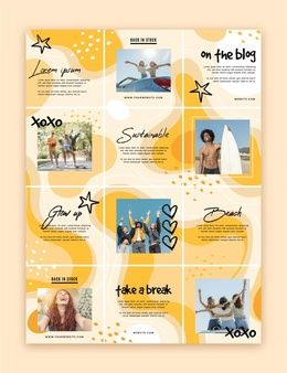 Free Vector | Instagram puzzle feed collection Instagram Feed Template Free Download, Ig Feed Template, Instagram Aesthetic Post, Free Instagram Template, Instagram Puzzle Feed Template, Instagram Feed Template, Insta Templates, Insta Template, Instagram Grid Design