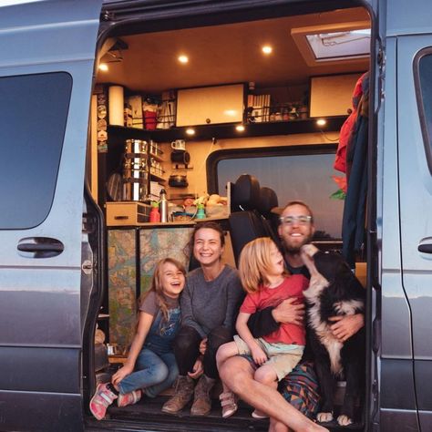 This Family Has Been Living on the Road for 7 Years! #VanLife Family Van Cars, Camper Vans For Family Of 4, Family Camping Van, Van Life Family Of 4, Van Life For Family Of 5, Camper Van For Family Of 5, Campervan Family Of 4, Camper Van Family Of 4, Camper Van Family