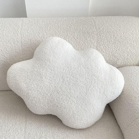 PRICES MAY VARY. Super Soft Material:Cute cloud shaped pillow filled with PP cotton，Exquisite hand sewing，soft and comfortable，Add a comfortable atmosphere to the room。 Size:Throw Pillow 53cmx38cm(20.8inx14.9in),You can easily pick it up and go where you want to go,Can be used as a seat cushion to relieve lumbar support,This pillow will be a great companion. Cute Decoration:This Throw pillow is a good choice for home decoration, Also great for in-bed reading and TV watching, use as bolster, sofa Shaped Throw Pillows, Pillows Cute, Bed Rest, Cloud Pillow, Sofa Bedroom, Bedroom Gift, Reading Pillow, Home Sofa, Cloud Shapes