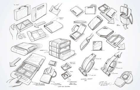 Ideation: Brainstorming & Sketching : 7 Steps - Instructables Packaging Sketch, Food Containers Design, Design Thinking Tools, Lunchbox Design, Interior Design Sketchbook, Lunch Box Idea, Sketch Box, Modern Workplace, Learn To Sketch