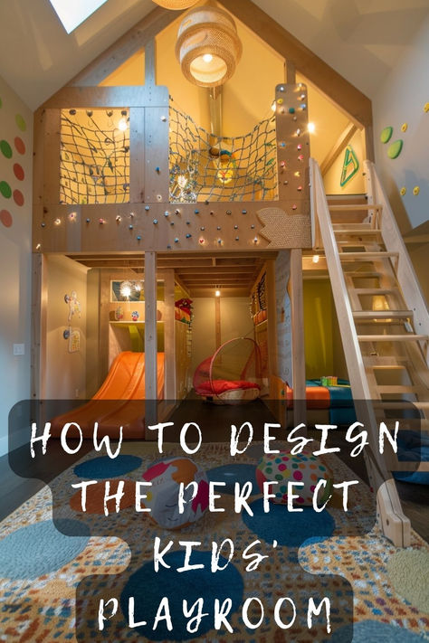 Transform a simple space into a magical playroom that sparks your child's imagination! Discover the essentials of a fun and safe play area. Click to learn more! 🎨🚀 #PlayroomIdeas #KidsRoom #CreativeSpace #FamilyHome #DesignTips Play Loft Ideas, Bonus Room Ideas For Kids, Ultimate Playroom Ideas, Themed Playroom Ideas, Playroom Loft Ideas For Kids, Boys Playroom Ideas Older, Fairytale Playroom, Older Kids Playroom Ideas, Playroom For Older Kids