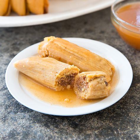 Hot tamales—rich, spicy meat wrapped in a flavorful corn dough—are a bedrock favorite in the Mississippi delta. We set out to bring them into our… Regional, Essen, Hot Tamales Recipe, Mexican Tamales, Tamales Recipe, Cooks Country Recipes, Tamale Recipe, Mississippi Delta, Hot Tamales