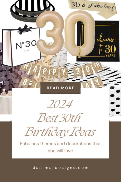 Are you planning a big bash for that special lady turning the big 3-0? Feel free to check out these best 30th birthday ideas that will make her feel head-over-heals, loved. 🎉🎂 At Home 30th Birthday Party, 30th Birthday Party Women, 30th Birthday Party Ideas, Hosting Christmas Party, 30th Birthday Ideas, 30th Birthday Party Themes, Women Party Ideas, Suprise Party, 30th Birthday Ideas For Women