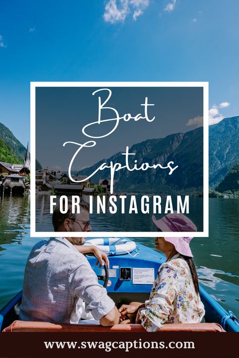 Looking for the perfect boat captions and quotes to post on your Instagram? Look no further! We've got you covered with some of the best sailing quotes and nautical captions. So get ready to snap a few pics and share them with your followers! #boatcaptions #boatquotes #boat #sea #boatlife #boating #travel #yacht #boats #nature #photography #sailing #summer #fishing #ocean #sunset #beach #water #yachting #yachtlife #lake #photooftheday #ship #love #instagood #river #sun #landscape #sky #yachts Yacht Quote, Boat Captions, Caption For Sunset, Inspiring Captions, Hiking Captions For Instagram, Trekking Quotes, Trekking Photography, Sailing Pictures, Boat Photos