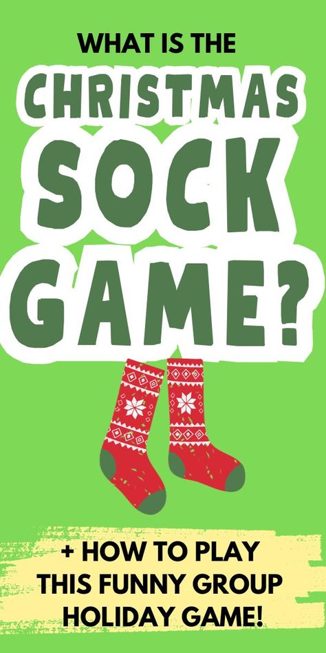 Christmas Exchange Games, Sock Gift Ideas, Xmas Gift Exchange, Kids Gift Exchange, Christmas Socks Exchange, Holiday Gift Exchange Games, Sock Gift Exchange, Christmas Party Games For Groups, Christmas Games To Play