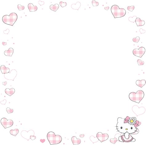 Hello Kitty Border, Frame Hello Kitty, Hello Kitty Template, Hello Kitty Memo Pad, Hello Kitty Frame, Decoracion Hello Kitty, Memo Pad Design, Hello Kitty Photos, Graphic Shapes Design