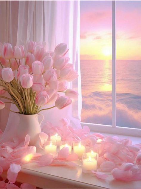 Calming Pictures, Glowing Flowers, Wallpaper Fofos, Phone Layouts, Rose Flower Pictures, Beauty Flowers, Soft Pink Theme, Floral Wallpaper Phone, Pretty Phone Wallpaper