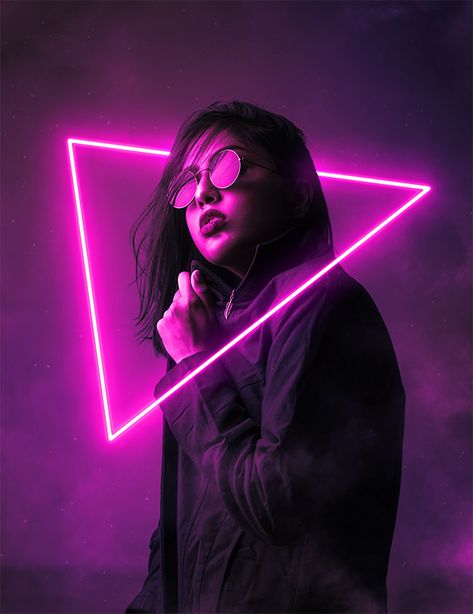 Video Tutorial: How to Create a Neon Light Effect in Photoshop Neon Effect Photoshop, Photoshop Lighting Effects, Photoshop Effects Photo Editing, Cool Lighting Photography, Neon Effect Video, Photoshop Ideas Tutorials, Photoshop Light, Light Effect Photoshop, Neon Graphics