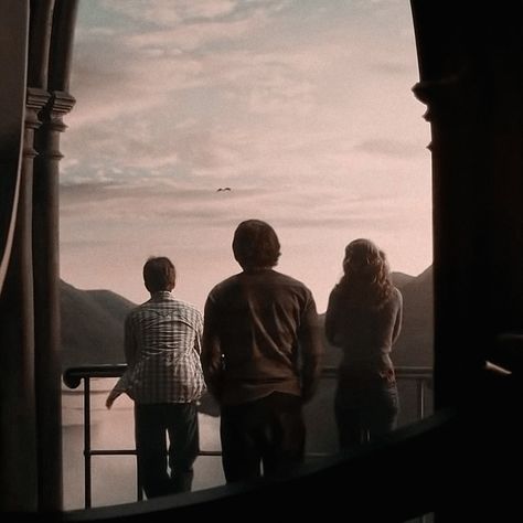 The Golden Trio, Gryffindor Aesthetic, Harry Potter Wall, Harry Potter Scene, Images Harry Potter, Harry Potter Images, Hogwarts Aesthetic, Golden Trio, Harry Potter Pictures