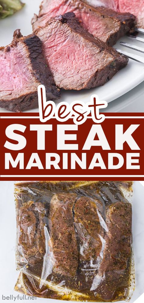 Essen, Beef Tenderizer Marinade, Shaved Beef Steak Marinade, Cube Steak Marinade Recipe, Homemade Steak Marinade, Easy Steak Marinade Recipes, Best Steak Marinade, Steak Marinade Easy, Steak Marinade Best