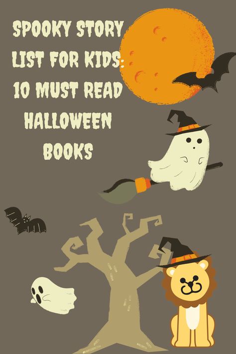 Spooky Story List For Kids: 10 Must Read Halloween Books Spider Activities, Almost Halloween, Halloween Scavenger Hunt, Learning A Second Language, Halloween Activity, Spooky Stories, Rhyming Books, Halloween Books, Interactive Book