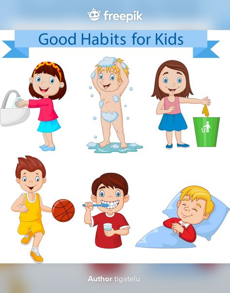 Good Habits Chart For Kids, Healthy Habits Kindergarten, Kids Rhymes Songs, Healthy Habits Preschool, Assessment Activities, Good Habits For Kids, Drawing Pictures For Kids, Healthy Habits For Kids, Body Preschool