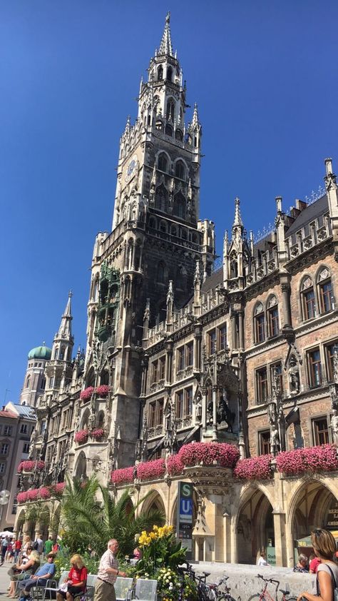 Munich Munchen germany Architecture  Architectural details Marienplatz Frankfurt, Munich Aesthetic, Munchen Germany, Germany Aesthetic, Germany Architecture, Germany Munich, Munich Germany, Architectural Details, Summer 24