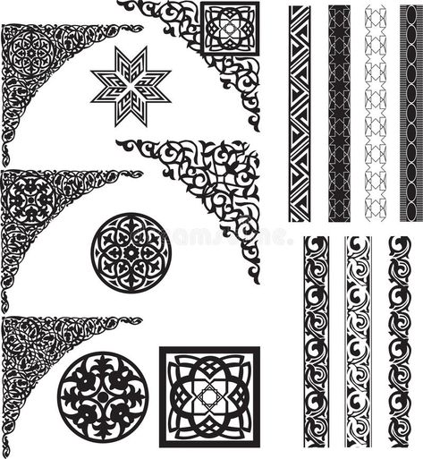 Ornamental Corner, Middle Eastern Decor, Arabian Decor, Islamic Motifs, Arabic Decor, Corner Decor, Islamic Patterns, Arabic Design, Islamic Art Pattern