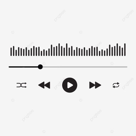 Music Overlay Png, Music Png Aesthetic, Spotify Music Player Overlay, Music Player Overlay Video, Spotify Png, Music Aesthetic Icon, Music Player Png, Laser Keychain, Black Line Png