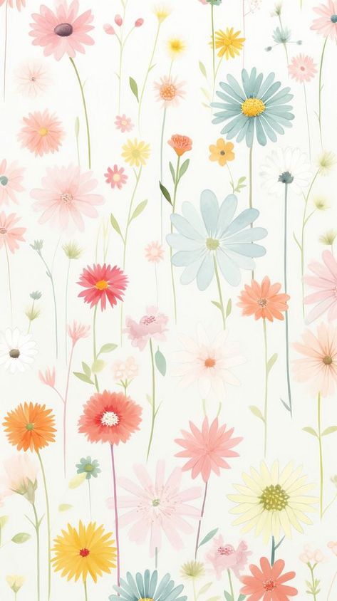 One Flower Wallpaper Aesthetic, Patterned Wallpaper Iphone, Adorable Wallpapers Iphone, I Pad Wallpaper Ipad Backgrounds Wallpapers, Cute Wallpapers Flowers, Soft Flower Wallpaper, Flower Cute Drawing, Floral Wallpaper Ipad, Cute Flower Paintings