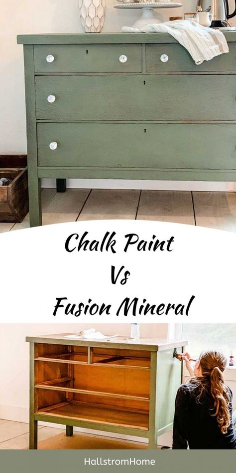 Upcycling, Update Dresser, Chalk Paint Colors Combinations, Fusion Paint Projects, Fusion Paint Furniture, Paint Dresser Diy, Chalk Paint Diy, How To Chalk Paint, Waverly Chalk Paint