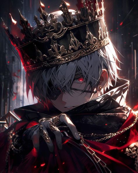 Photo Manga, Personaje Fantasy, Dark Fantasy Artwork, Anime King, Cool Anime Backgrounds, Cartoon Character Pictures, Japon Illustration, Dark Anime Guys, Demon King Anime