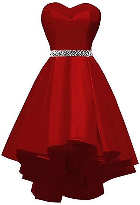 Prom Dress High Low, Homecoming Dresses Satin, Graduation Gowns, Gown Graduation, Sweetheart Homecoming Dress, Dress High Low, Satin Ball Gown, Party Kleidung, High Low Prom Dresses