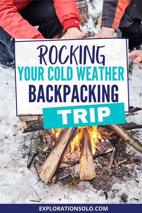 Cold Weather Backpacking, Winter Backpacking Gear, Winter Backpacking, Beginner Hiking, 41st Birthday, Winter Hacks, Camping Guide, Forest Bathing, Hiking Destinations