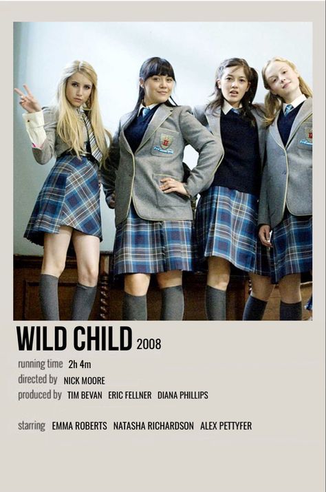 Alex Pettyfer, Wild Child Movie, Polaroid Movie Poster, Natasha Richardson, Girly Movies, Movie Card, Iconic Movie Posters, Most Paused Movie Scenes, Film Posters Minimalist