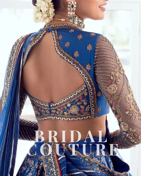 STUDIO 149 - Luxury Bridal & Occasion Wear (@studio149) • Instagram photos and videos Studio 149, Sari Blouse Styles, Bridal Lehenga Blouse Design, Choli Blouse Design, Latest Model Blouse Designs, Latest Blouse Designs Pattern, Blouse Designs High Neck, Blouse Designs Catalogue, Fashionable Saree Blouse Designs