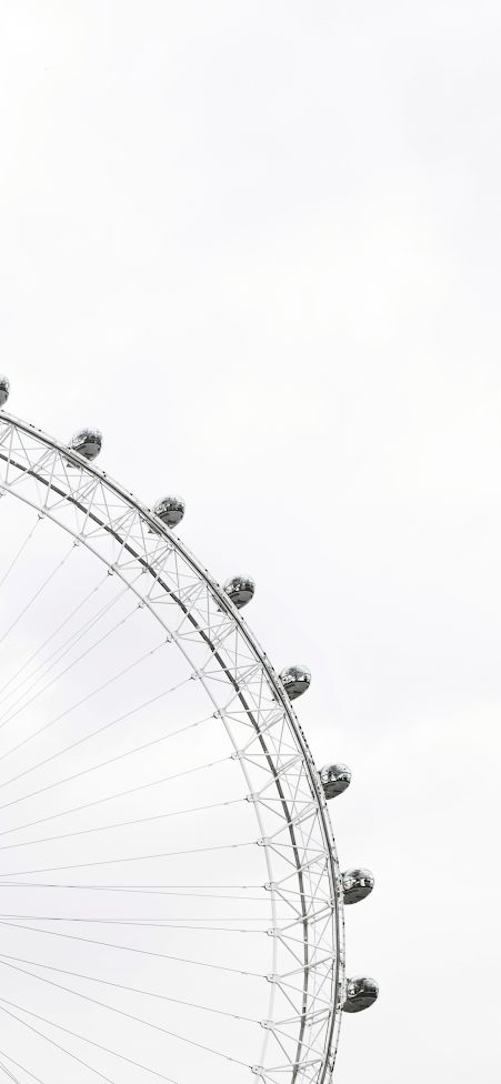 Ferris Wheel Wallpaper for phone | HeroScreen Wallpapers Nature, White Iphone Wallpaper Aesthetic Simple, White Abstract Wallpaper Iphone, White Hd Wallpaper Iphone, Minimalistic White Wallpaper, Top Wallpapers Hd Iphone, Iphone White Wallpaper Aesthetic, White Wallpaper For Iphone Hd, White Minimalist Wallpaper Aesthetic