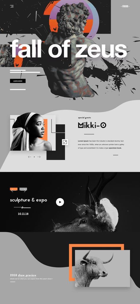 Mise En Page Web, Website Layout Inspiration, 보고서 디자인, Layout Web, Design Sites, Web Design Quotes, Desain Ui, Web Portfolio, Banner Web