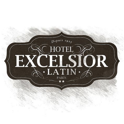 Excelsior by Mr Cup Logos, Retro Logos, Mr Cup, Pretty Logo, Typo Logo, Graphic Projects, Restaurant Branding, Great Logos, Graphic Design Print