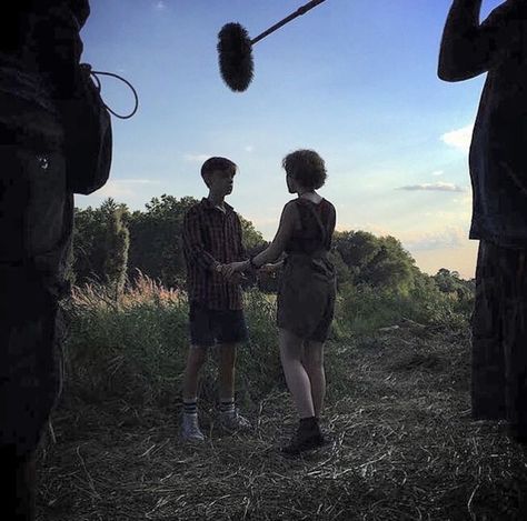 Sophia Lillis And Jaeden Martell, It Behind The Scenes 2017, It Behind The Scenes, Es Pennywise, Loser Club, Jaeden Martell, Clown Movie, Sophia Lillis, Stephen King Movies