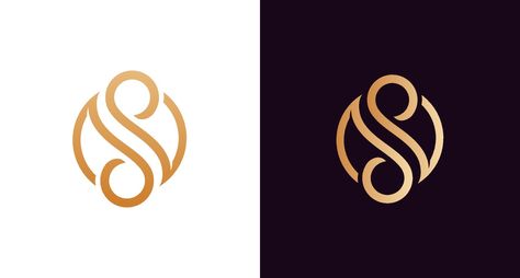 Ss Tattoo Letter Design, Ss Logo Design Style, Ss Logo Design, Ideas Para Logos, Sewing Logo Design, Logo Circular, Ss Logo, Logo Monogramme, Sewing Logo