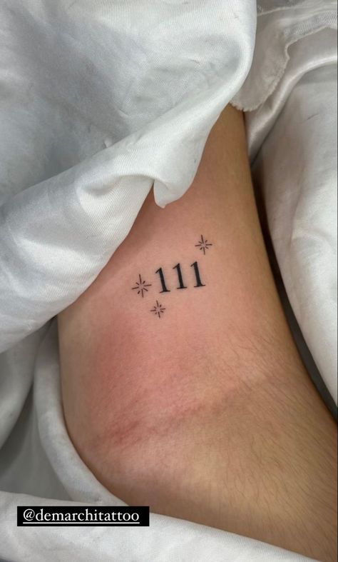 Hand Tattoo Angel Numbers, 444 In Roman Numerals, 111 Font Tattoo, Small 111 Tattoo, Angel Number Tattoo 111 Font, Angel Number Tattoos 111, Small Interesting Tattoos, Angel Numbers 111 Tattoo, 111 Hand Tattoo