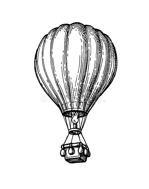 Hot Air Ballon Drawing, Hot Air Balloon Sketch, Air Balloon Sketch, Balloon Sketch, Ballon Drawing, Hot Air Balloon Drawing, Balloon Vector, Hot Air Balloon Tattoo, Air Balloon Tattoo