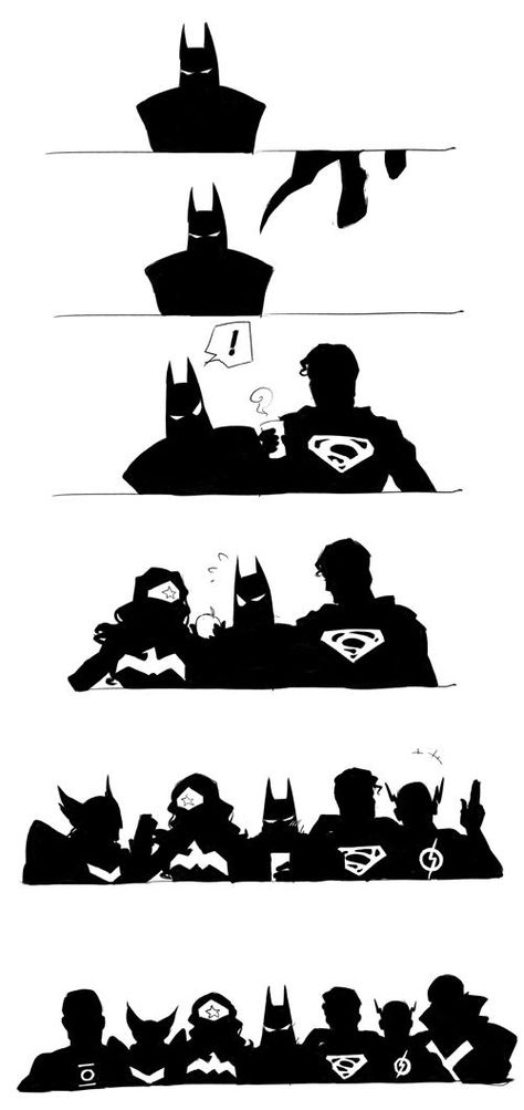 Humour, Batman X Justice League, Batman And The Justice League, Batman And Justice League, League Of Justice, Justice League Funny, Batman Justice League, Justice League Batman, Justice League Comics