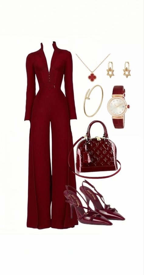 Stylish Work Attire, Elegante Casual, Classy Work Outfits, Stylish Work Outfits, Elegantes Outfit, Mein Style, Looks Chic, Red Outfit, Mode Inspo