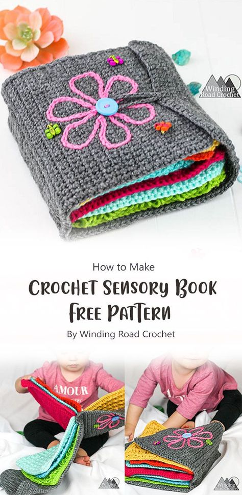 Amigurumi Patterns, Crochet Quiet Book, Crochet Sensory, Winding Road Crochet, Crochet Baby Projects, Crochet Pattern For Beginners, Crochet Letters, Quick Crochet Projects, Crochet Patterns Free Beginner