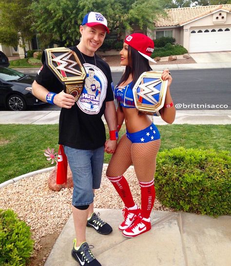 Madrid, Wwe Halloween Costumes, Nikki Bella Costume, Wwe Halloween Costume, Wwe Halloween, My Bf, Bella Twins, Nikki Bella, Halloween 2016