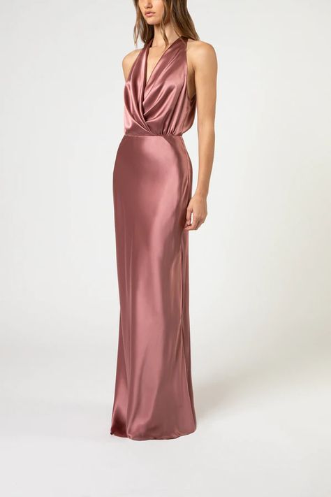 Couture, Haute Couture, Bridal Showroom, Winter Wedding Guest Dress, Draped Gown, Satin Gowns, Bridesmaid Colors, Drape Gowns, Cocktail Dress Formal