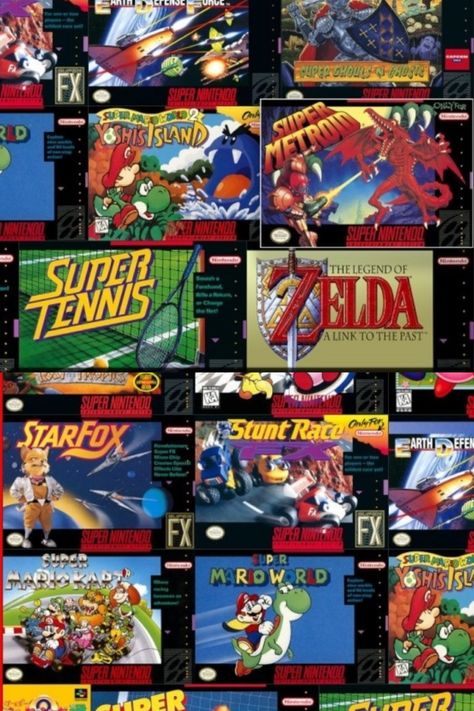 Snes Games, 90s Video Games, 90s Games, Video Game Images, Super Nintendo Games, Retro Arcade Games, Retro Games Console, Retro Gaming Art, Vintage Video Games